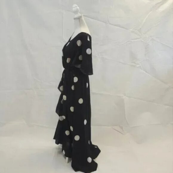 Shein High Low Polka Dot Dress - Picture 3 of 5